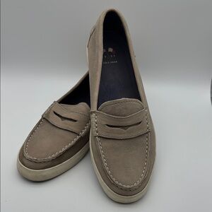Cole Haan Tan Nantucket Penny Loafers Flats slip on